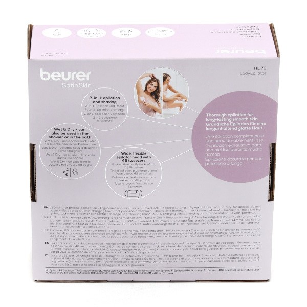 Beurer Epilateur électrique HL76