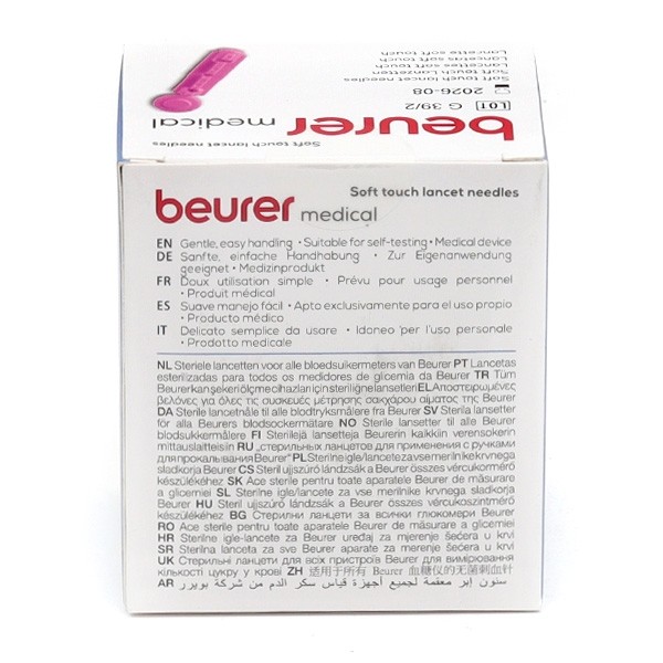Beurer lancettes Soft touch