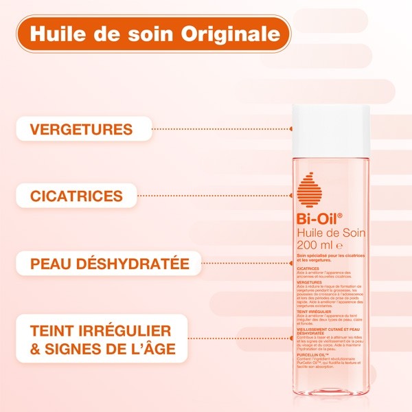 Bi Oil huile de soin visage et corps