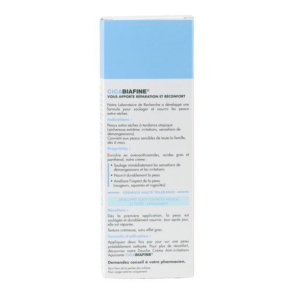 Cicabiafine crème anti-irritations nourrissante