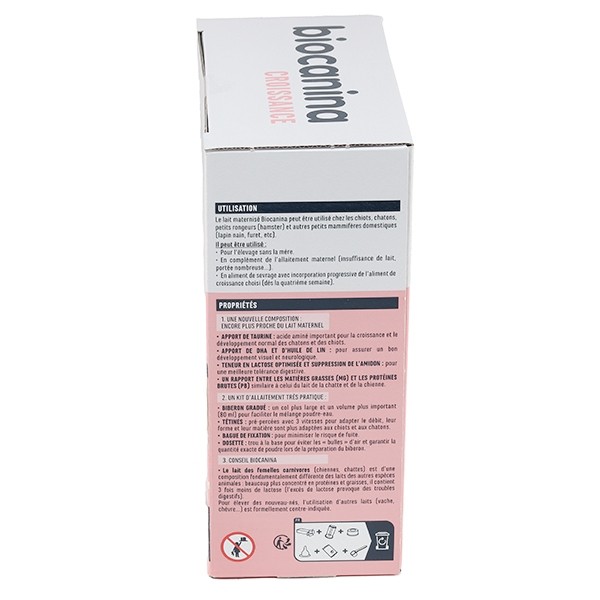 Biocanina lait maternisé sachets