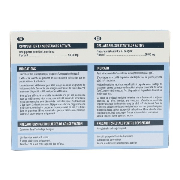 Biocanina Fiprocat Chat pipettes anti puces