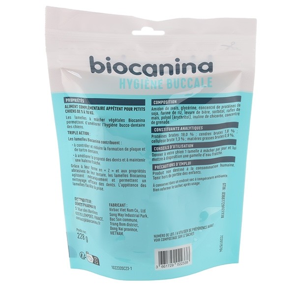 Biocanina Triodental Chien lamelles