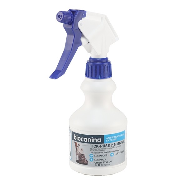 Biocanina Tick Puss Spray antiparasitaire