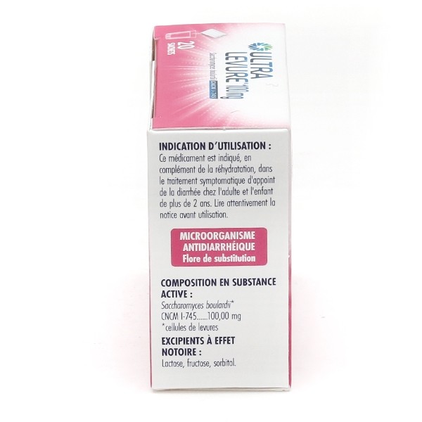 Ultra Levure 100 mg sachet nourrisson