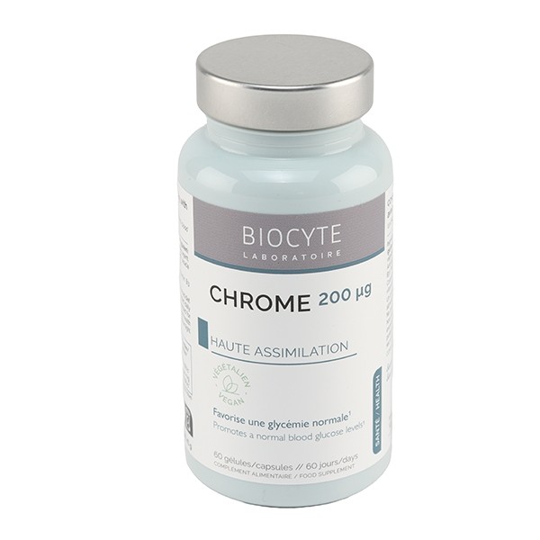Biocyte Chrome 200 µg gélules