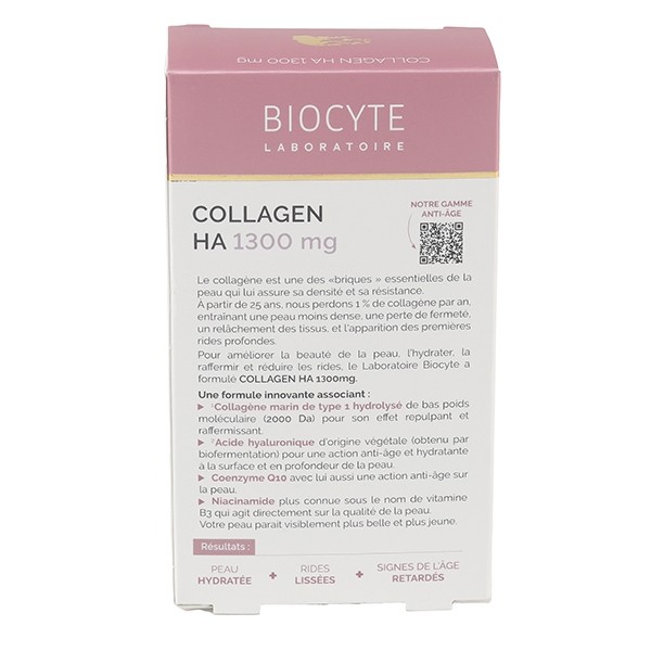 Biocyte Collagen HA 1300 mg gélules