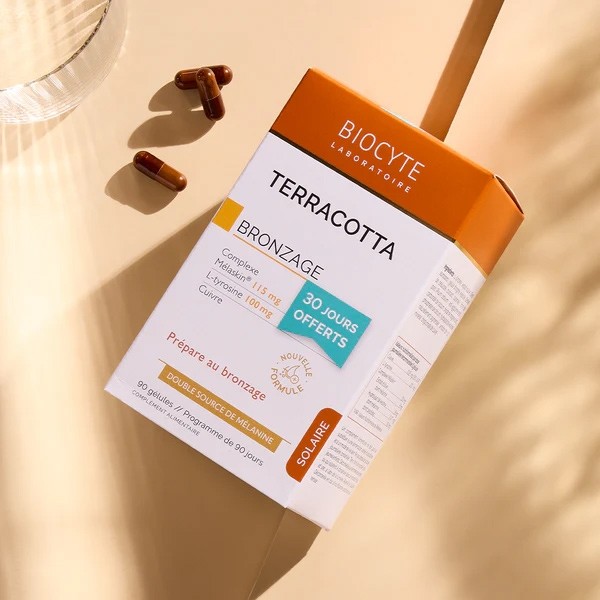 Biocyte Terracotta Bronzage gélules