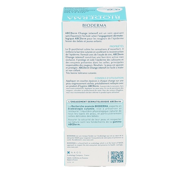 Bioderma ABCDerm Change intensif pâte à l'eau apaisante