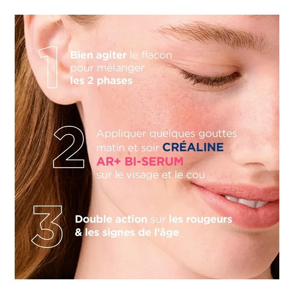 Bioderma Créaline AR+ bi-sérum concentré anti rougeurs