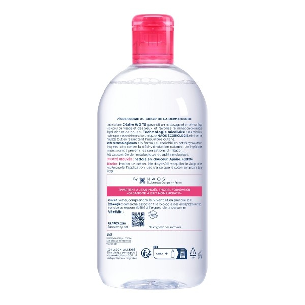 Bioderma Créaline H2O TS Eau micellaire