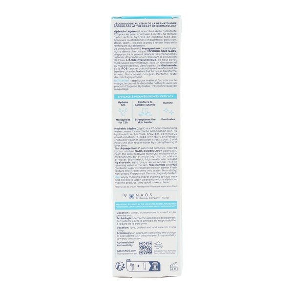 Bioderma Hydrabio crème légère hydratante