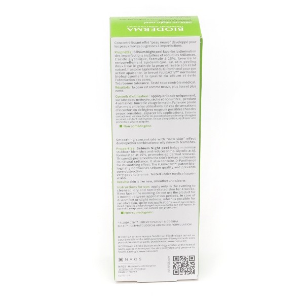Bioderma Sébium Sérum Night peel