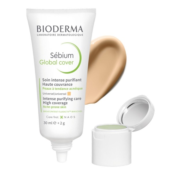 Bioderma Sébium Global Cover soin intense purifiant 30 ml