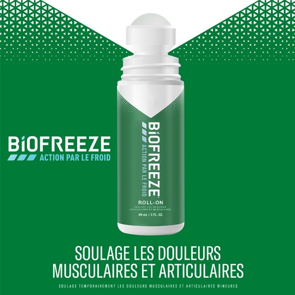 Biofreeze roll-on antalgique