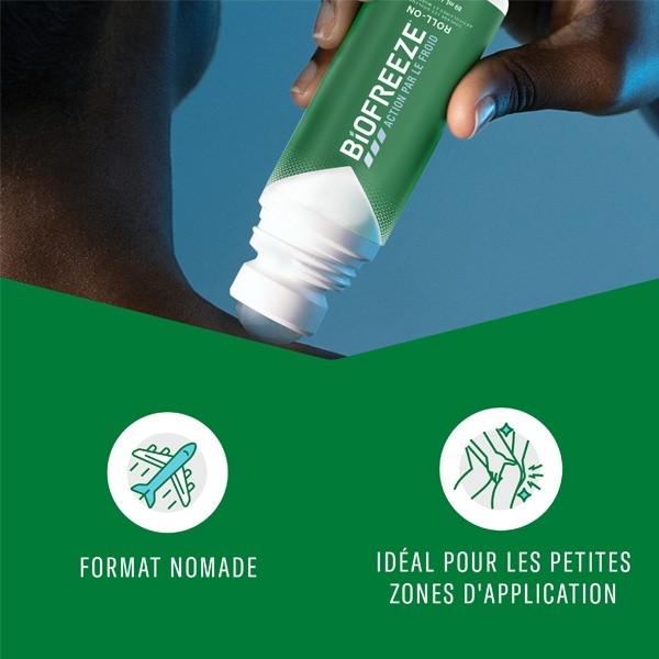 Biofreeze roll-on antalgique