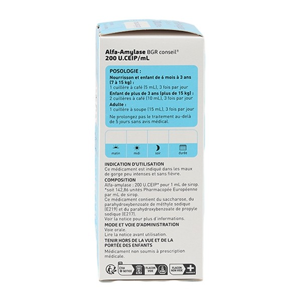 Alfa Amylase sirop Biogaran