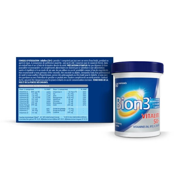 Bion 3 Energie 50+ comprimés