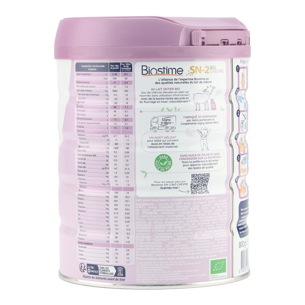 Biostime SN-2 Bio Chèvre lait 1er âge