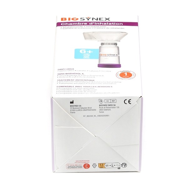 Biosynex Chambre d'inhalation 6 ans et plus