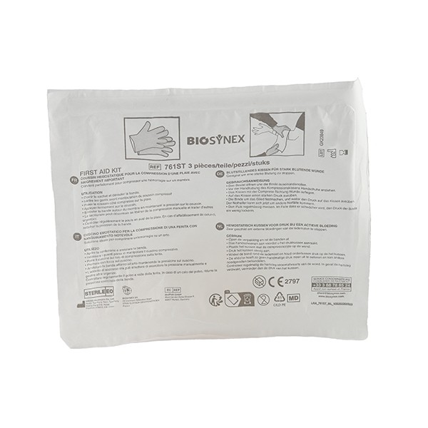 Biosynex coussin hémostatique