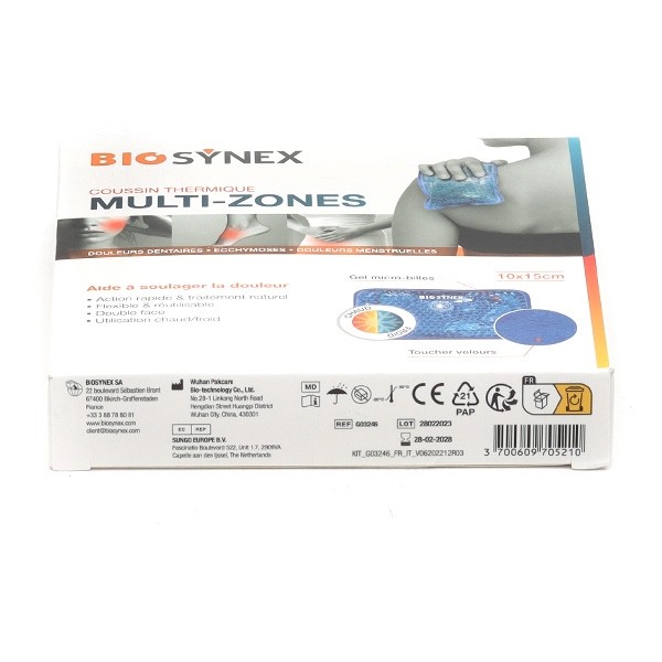 Biosynex coussin thermique multizone