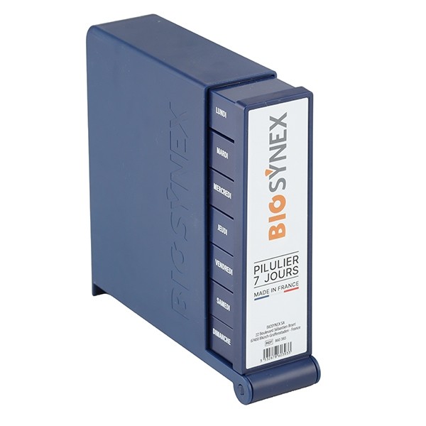 Biosynex Pilulier semainier 7 jours