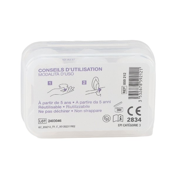 Biosynex protections auditives anti bruit silicone