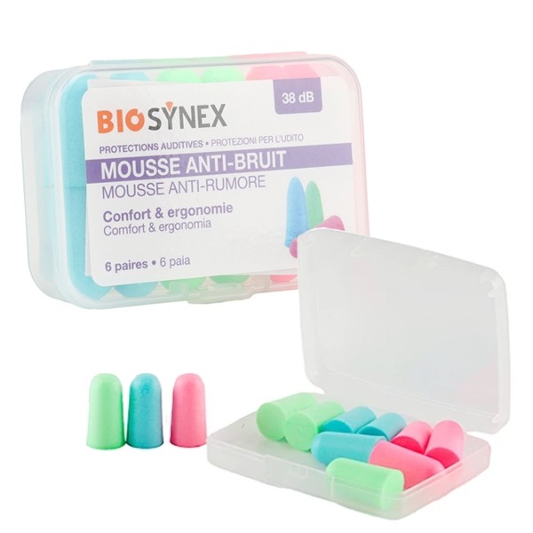 Biosynex Protections auditives Mousse anti bruit