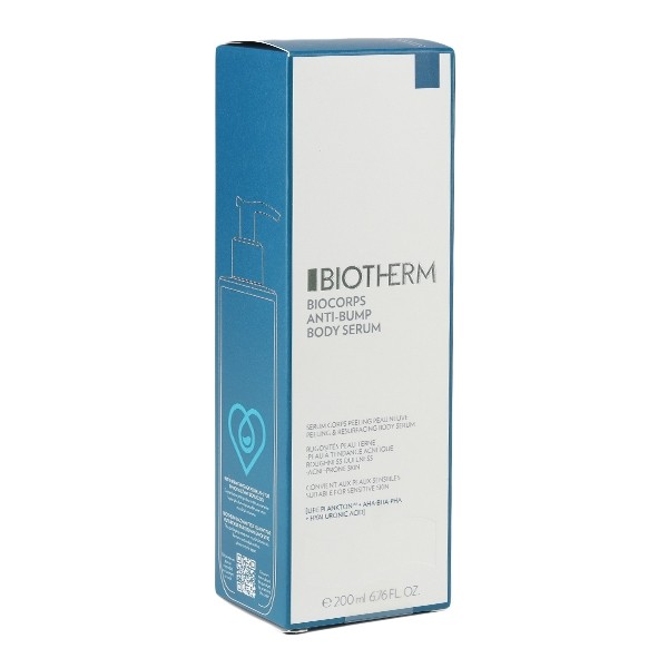 Biotherm biocorps sérum corps peeling peau neuve