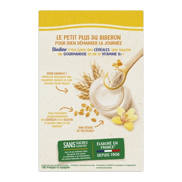 Blédine Céréales saveur vanille 2eme âge