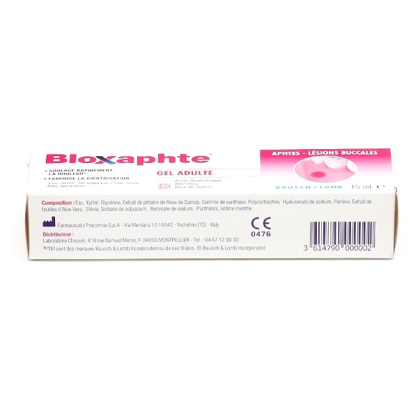 Bloxaphte gel adulte