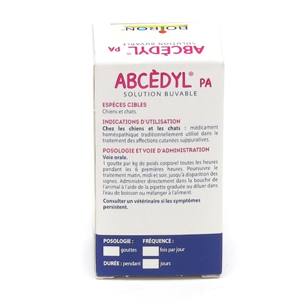 Boiron Abcédyl PA solution buvable