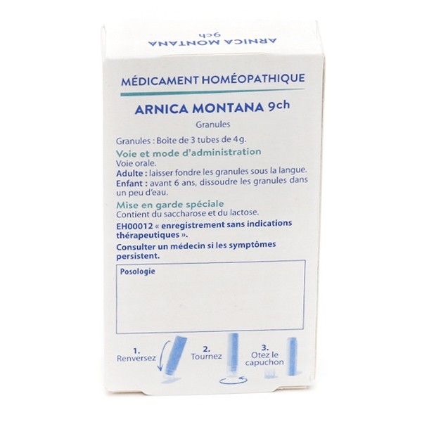 Boiron Arnica Montana granules homéopathiques pack de 3