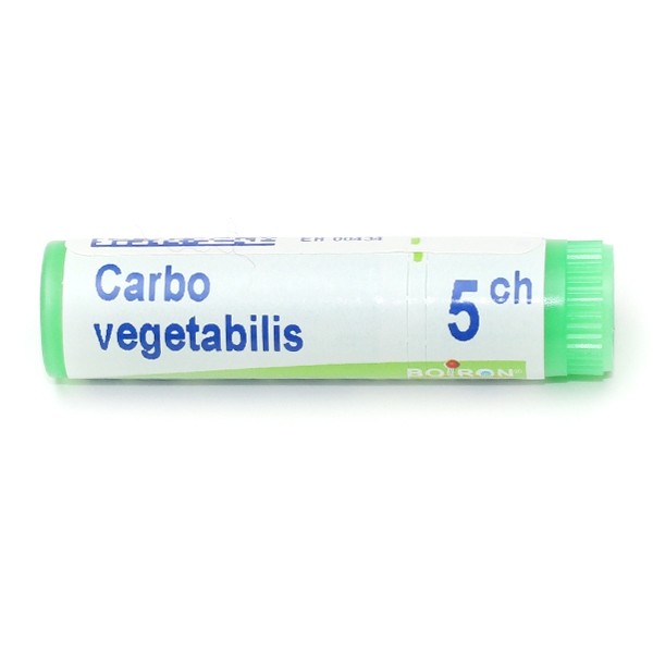 Carbo vegetabilis dose homéopathie Boiron