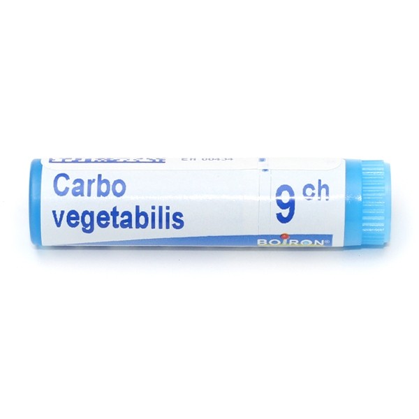 Carbo vegetabilis dose homéopathie Boiron