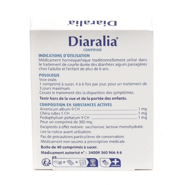 Diaralia Boiron comprimé à sucer