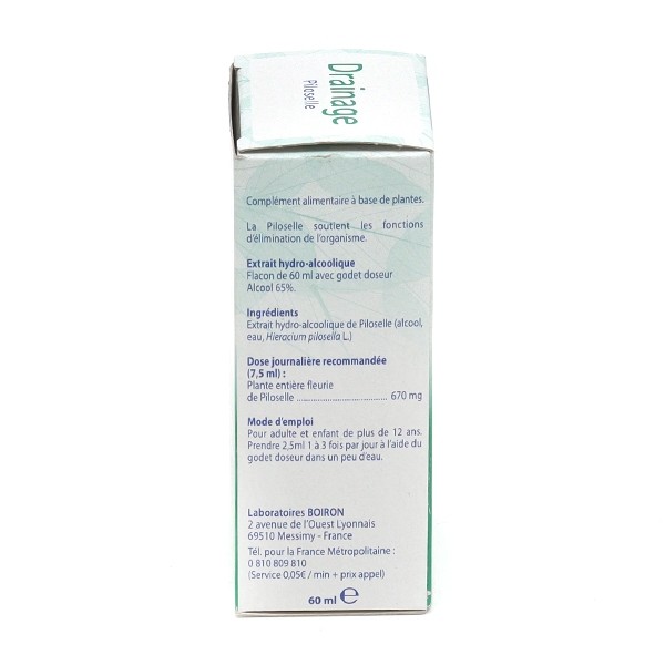 Boiron Drainage Piloselle solution