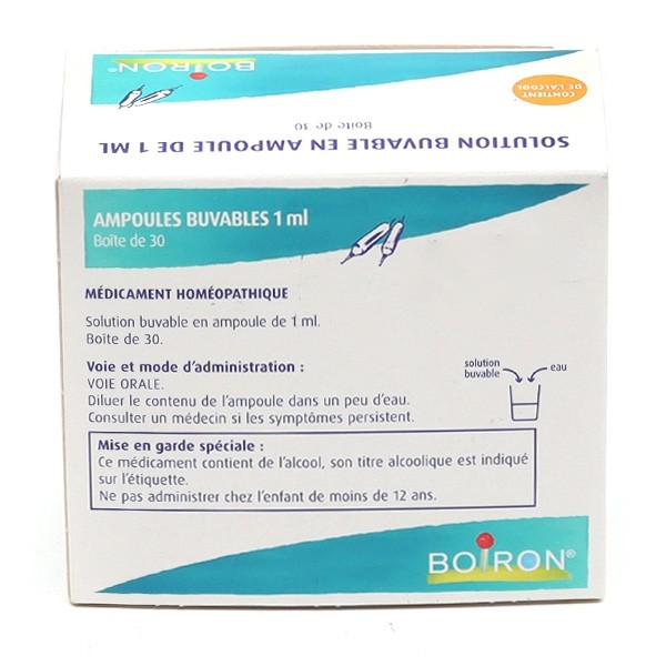 Boiron Glauconie 8 DH ampoules buvables