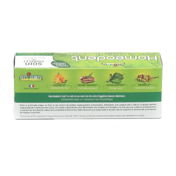 Boiron Homéodent dentifrice chlorophylle