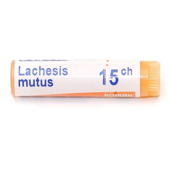Boiron Lachesis mutus dose