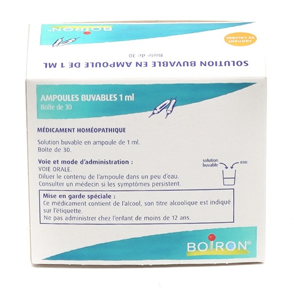 Boiron Lepidolite 8 DH ampoules buvables