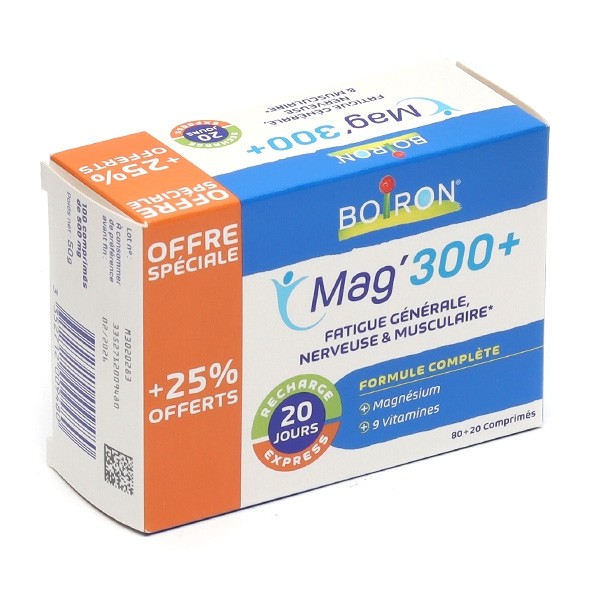 Mag 300+ comprimés