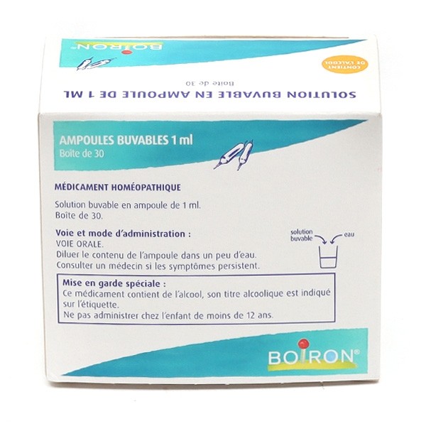 Boiron Nerf Sciatique 7 CH ampoules buvables