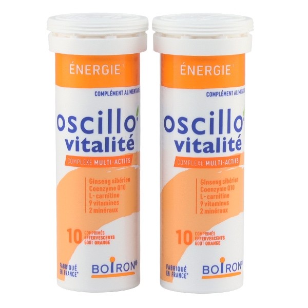 Oscillo vitalité comprimés effervescents