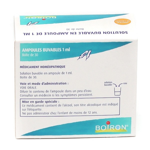Boiron Prostate 8 DH ampoules buvables
