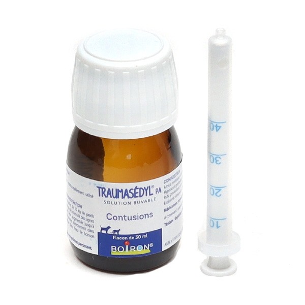 Traumasédyl PA solution orale