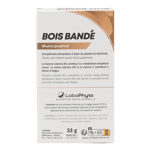 Bois Bandé Muira Puama gélules