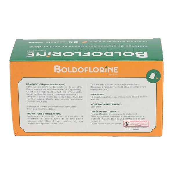 Boldoflorine Constipation occasionnelle tisane