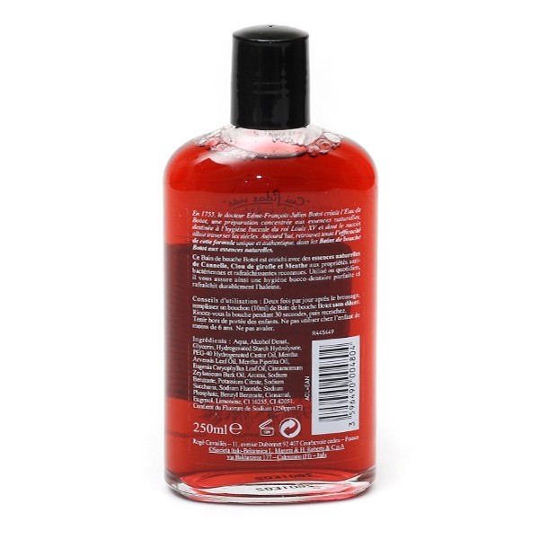 Botot bain de bouche Cannelle Clou de girofle Menthe